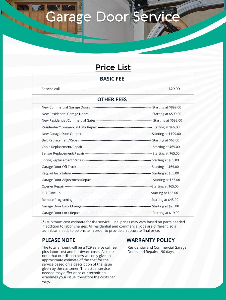 Central Garage Doors Seagoville, TX 469-253-8248